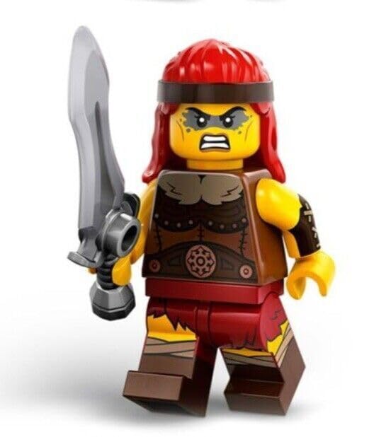 Minifiguras Lego Serie 25 Fierce Barbarian con Accesorios - Venta Internacional