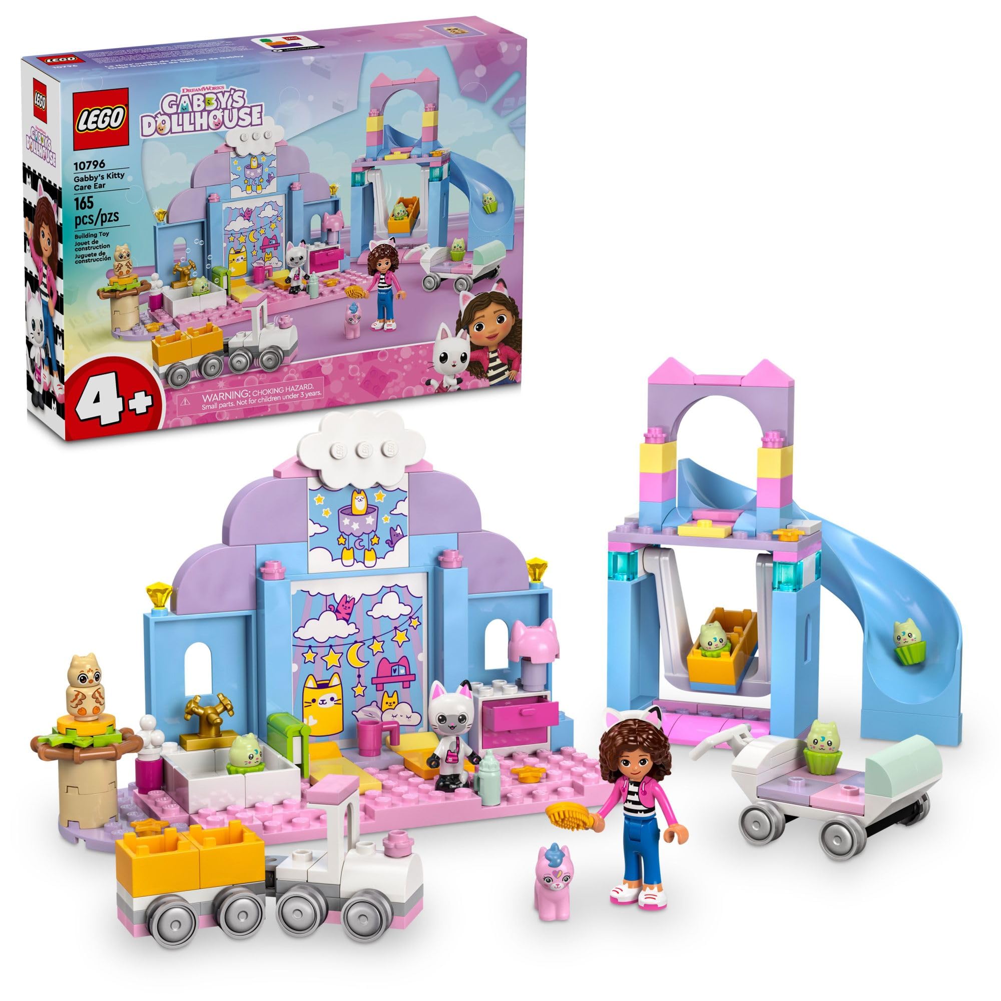 Foto 2 pulgar | Set Lego Gabby's Dollhouse Gabby's Kitty Care Ear Animal - Venta Internacional