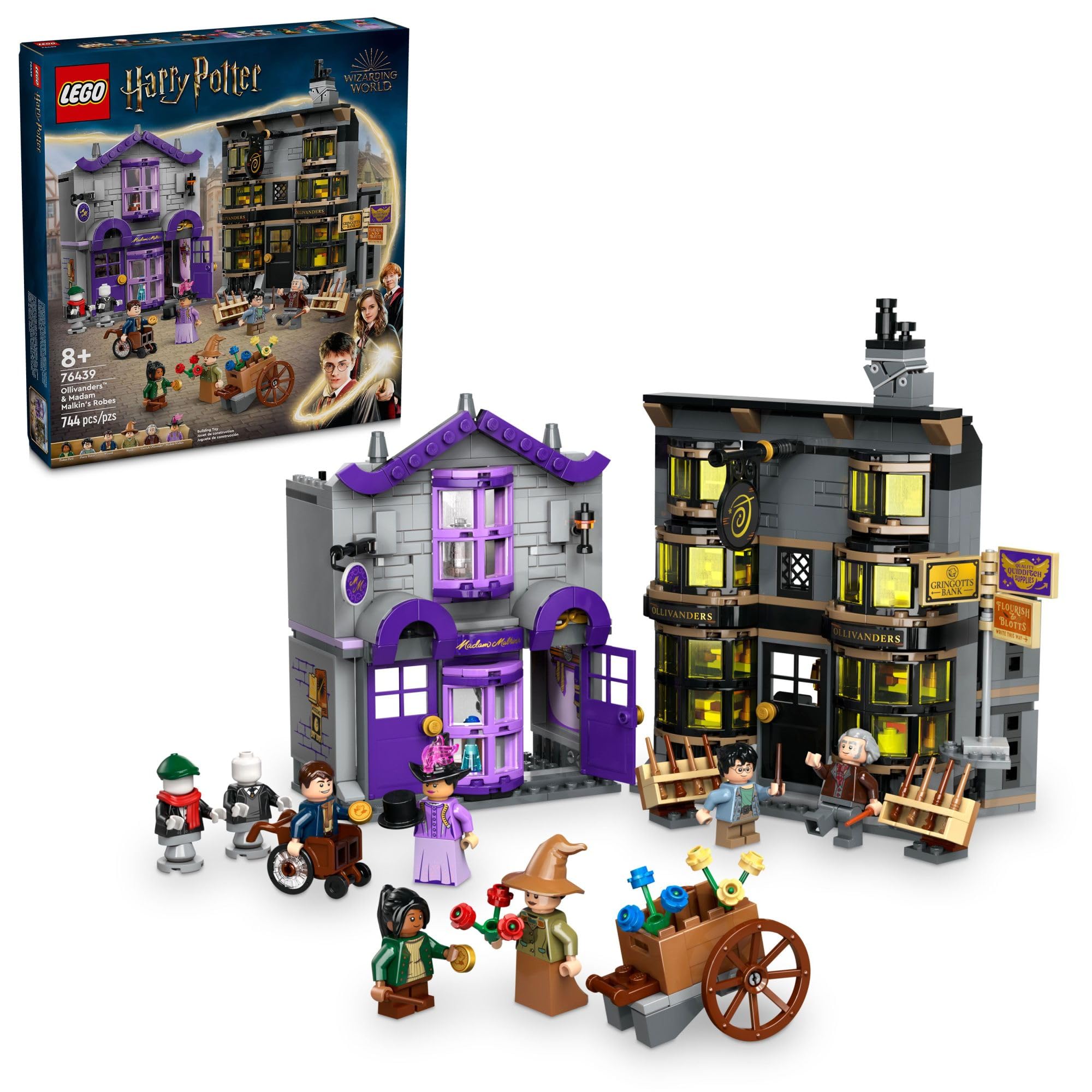 Juguete Lego Harry Potter Ollivanders y La Túnica de Madam Malkin 76439 - Venta Internacional