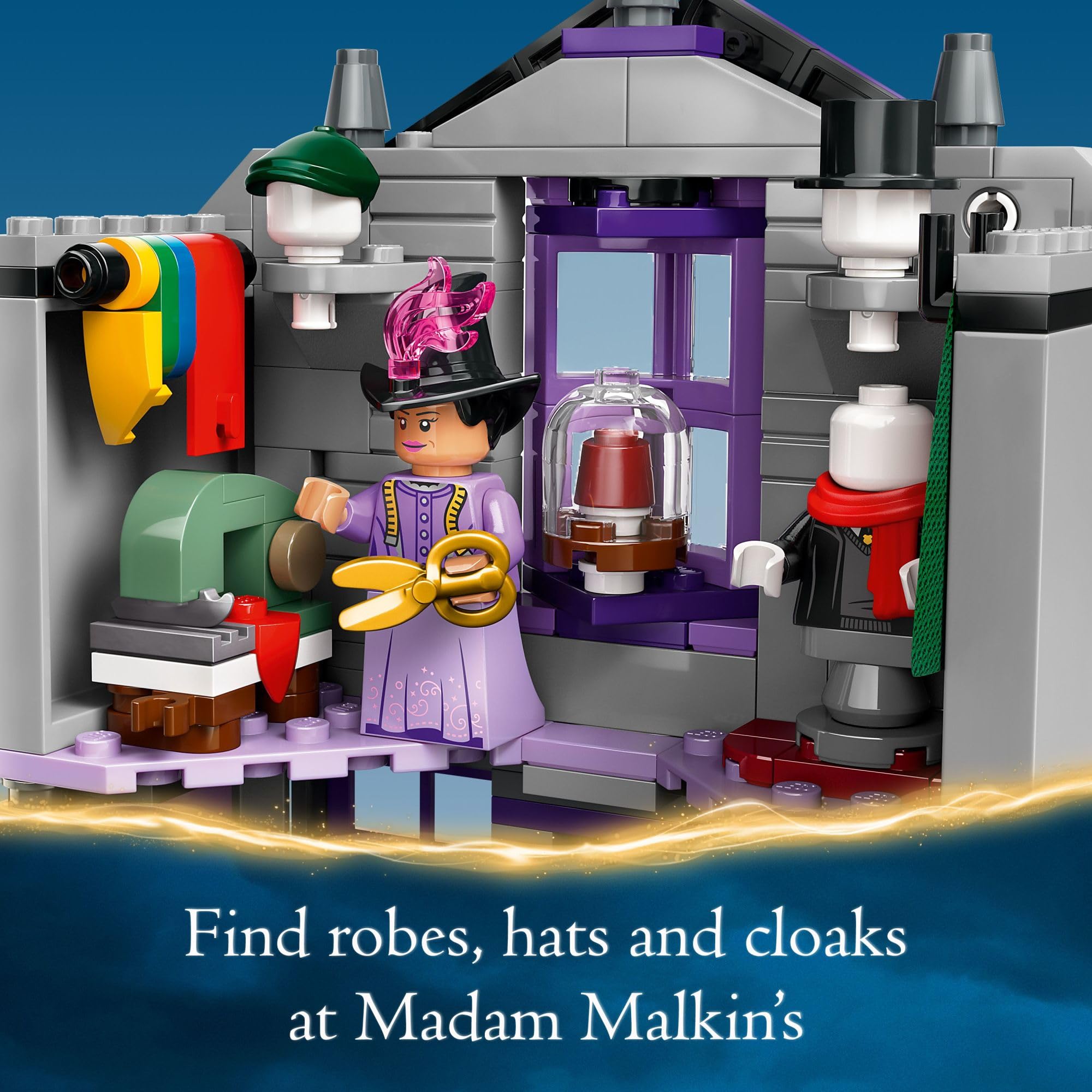 Foto 5 | Juguete Lego Harry Potter Ollivanders y La Túnica de Madam Malkin 76439 - Venta Internacional