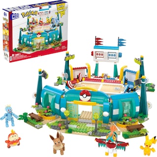 Foto 1 | Set de Juguetes de Construcción Mega Pokémon Training Stadium 1101 Piezas - Venta Internacional