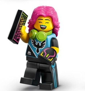 Foto 1 | Minifigura Lego Jugadora de E-Sports Series 25 - Venta Internacional