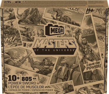 Foto 6 | Set de Juguetes de Construcción Mega Masters Of The Universe Con Power Sword - Venta Internacional