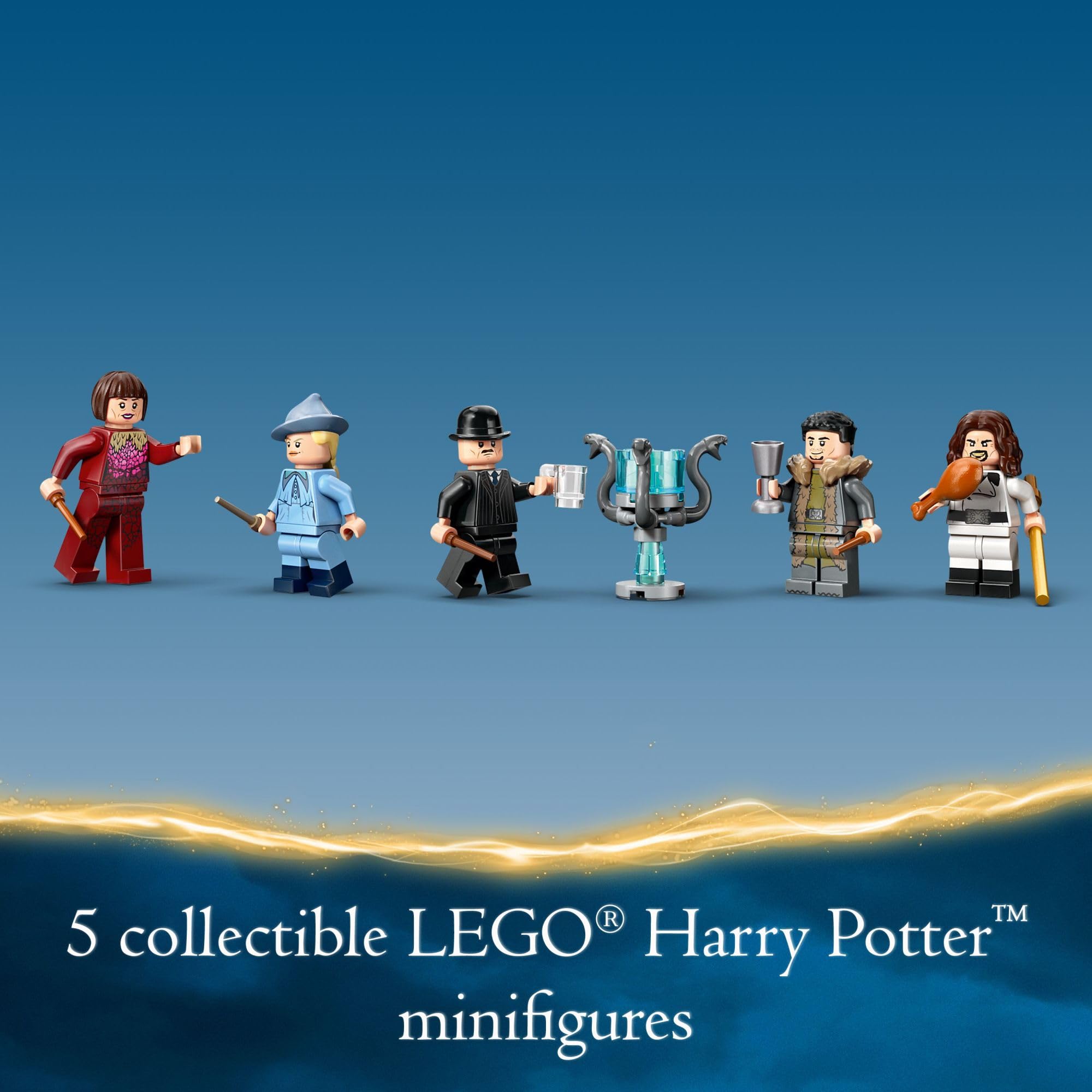 Foto 7 pulgar | Torneo de Tres Magos Harry Potter De Juguete LEGO 76440 Con Barco - Venta Internacional