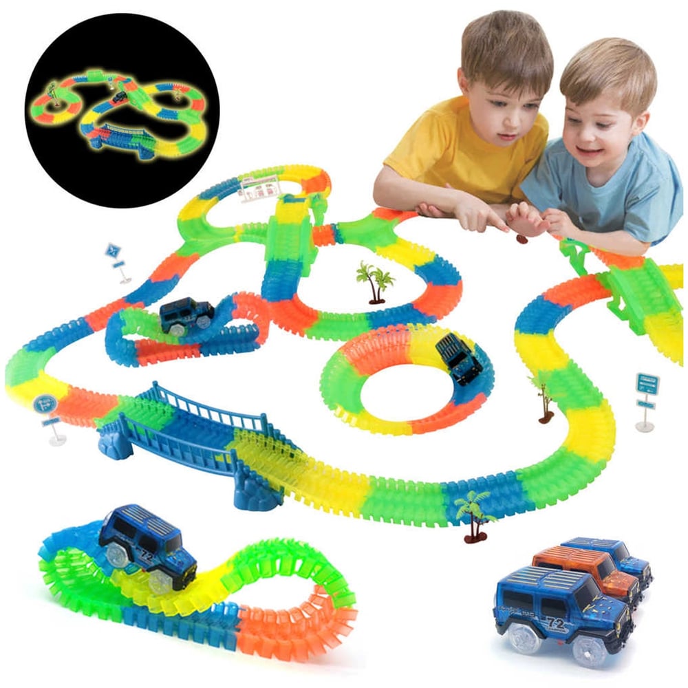 Foto 3 pulgar | Pista Luminosa y Flexible 128 Piezas Led para Niños - Venta Internacional