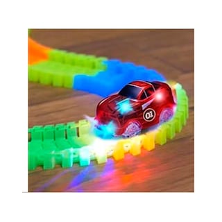 Foto 4 | Pista Luminosa y Flexible 128 Piezas Led para Niños - Venta Internacional