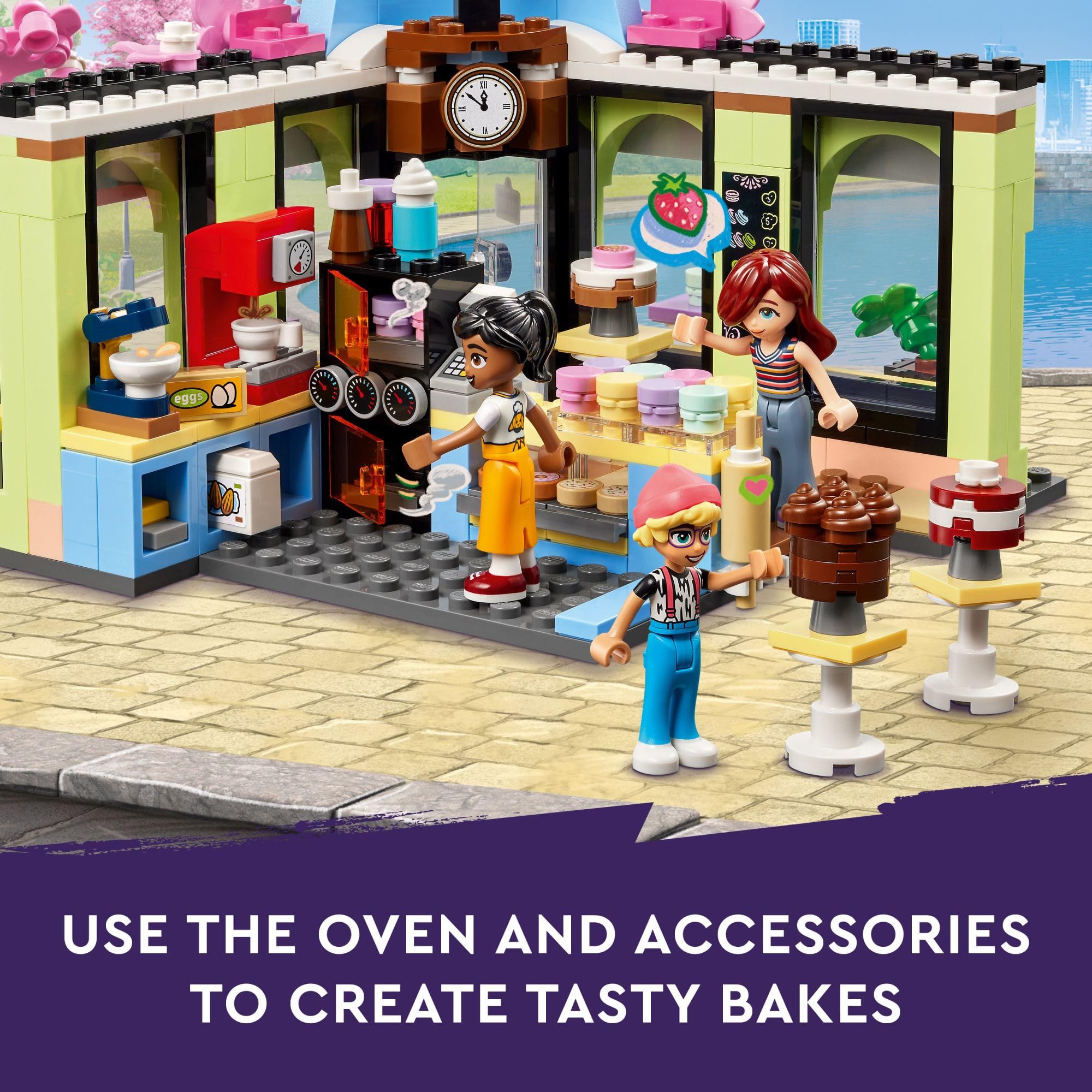 Foto 4 pulgar | Set de Construcción Lego Friends Heartlake City Café Shop 42618 - Venta Internacional