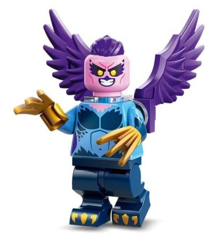 Foto 2 pulgar | Minifigure Lego Series 25 Harpy con Placa Base y Accesorios - Venta Internacional