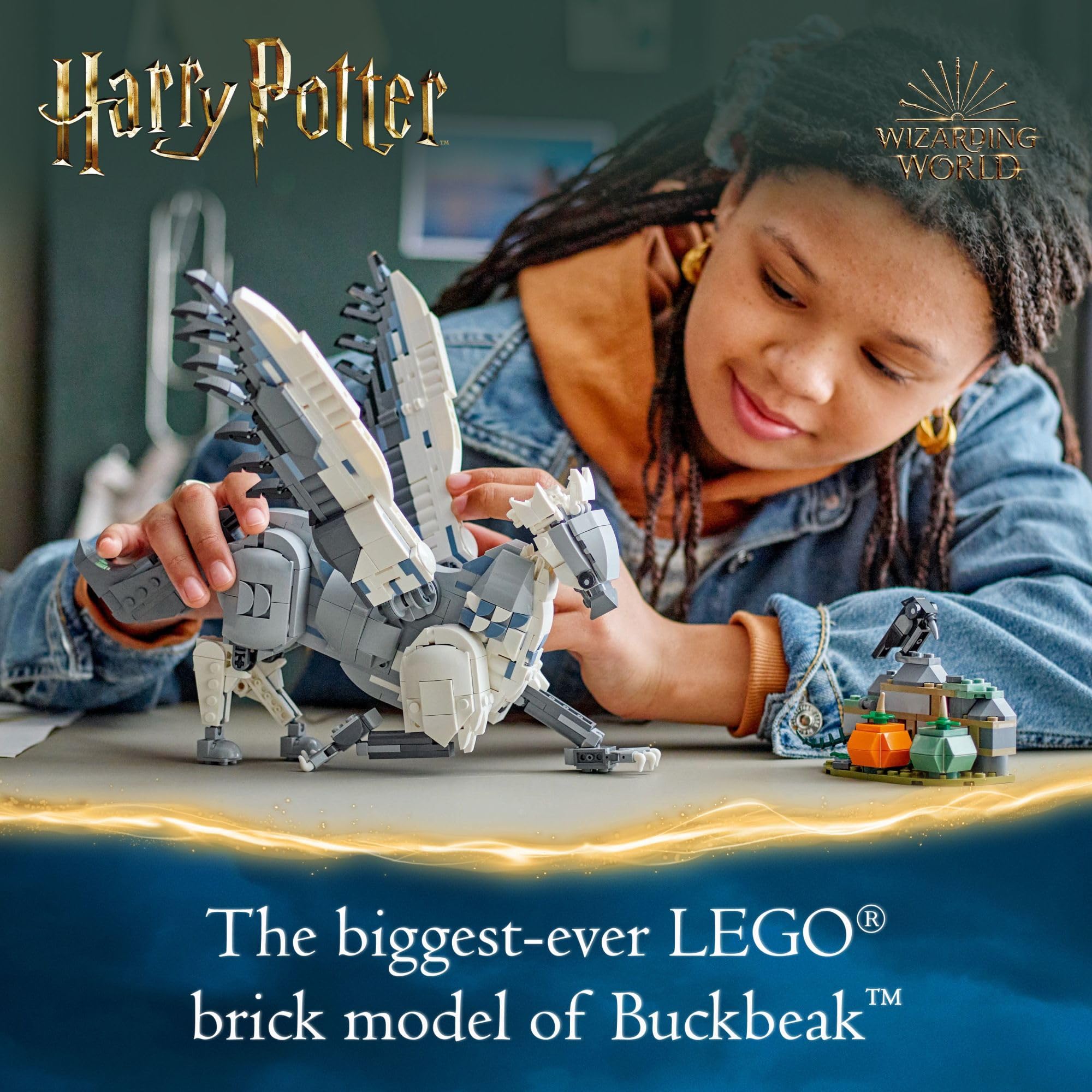 Foto 3 pulgar | Juguete Coleccionable LEGO Harry Potter Buckbeak El Hipogrifo - Venta Internacional