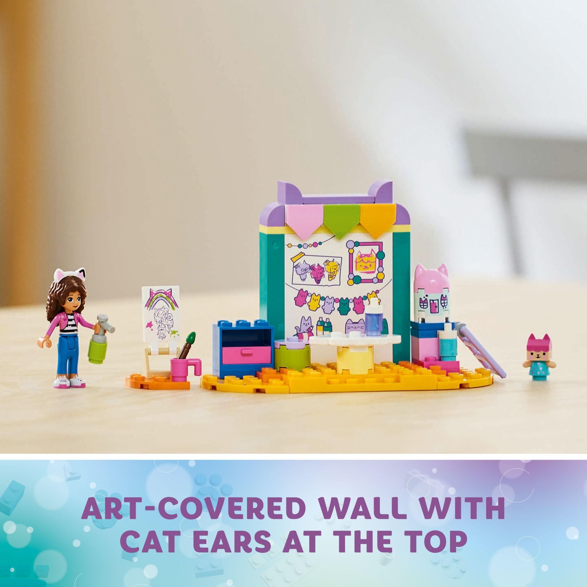 Foto 4 | Set de Juego Lego Gabby's Dollhouse Crafting con Caja para Bebés - Venta Internacional