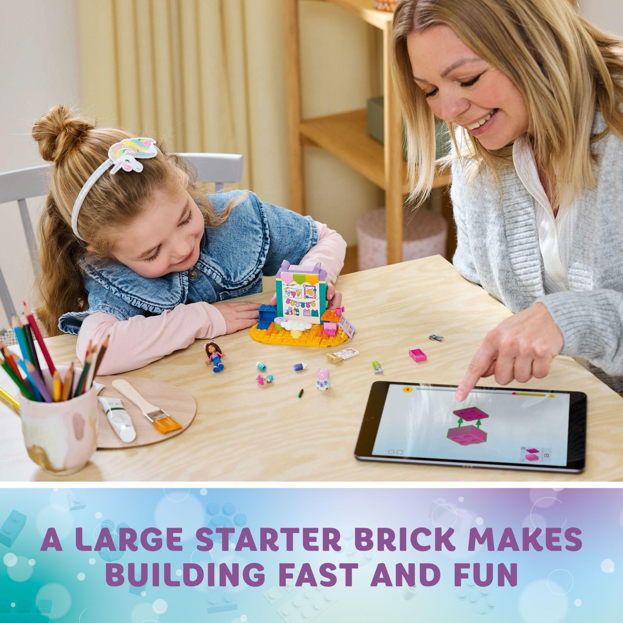 Foto 5 | Set de Juego Lego Gabby's Dollhouse Crafting con Caja para Bebés - Venta Internacional
