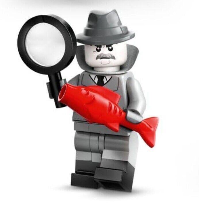 Minifigura Lego Serie 25 Film Noir Detective - Venta Internacional