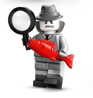 Foto 1 | Minifigura Lego Serie 25 Film Noir Detective - Venta Internacional