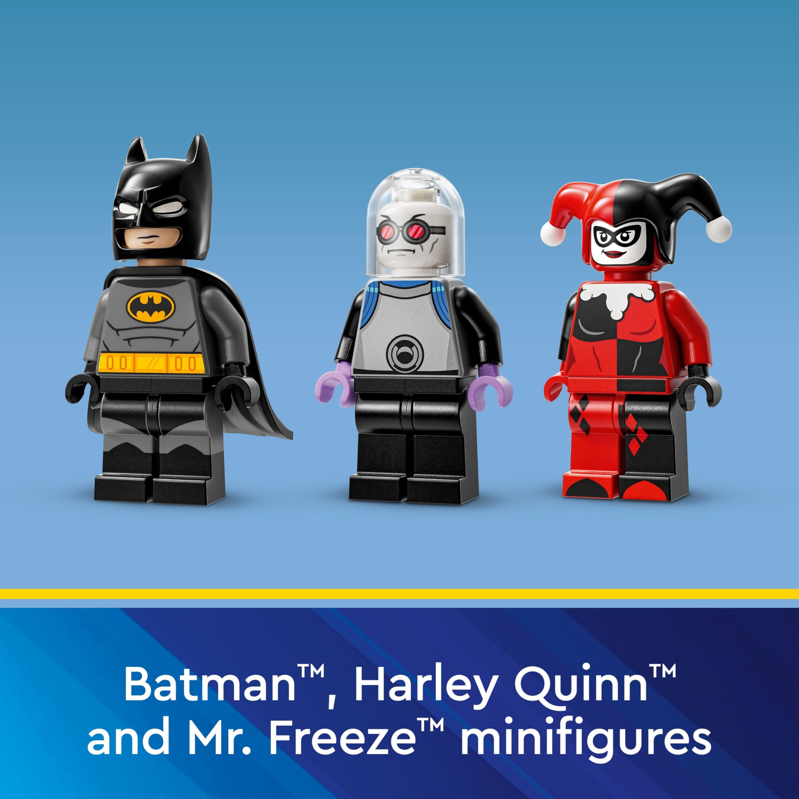 Foto 5 pulgar | Set LEGO 76274 DC Batman En Batmóvil Contra Harley Quinn Y Mr. Freeze - Venta Internacional