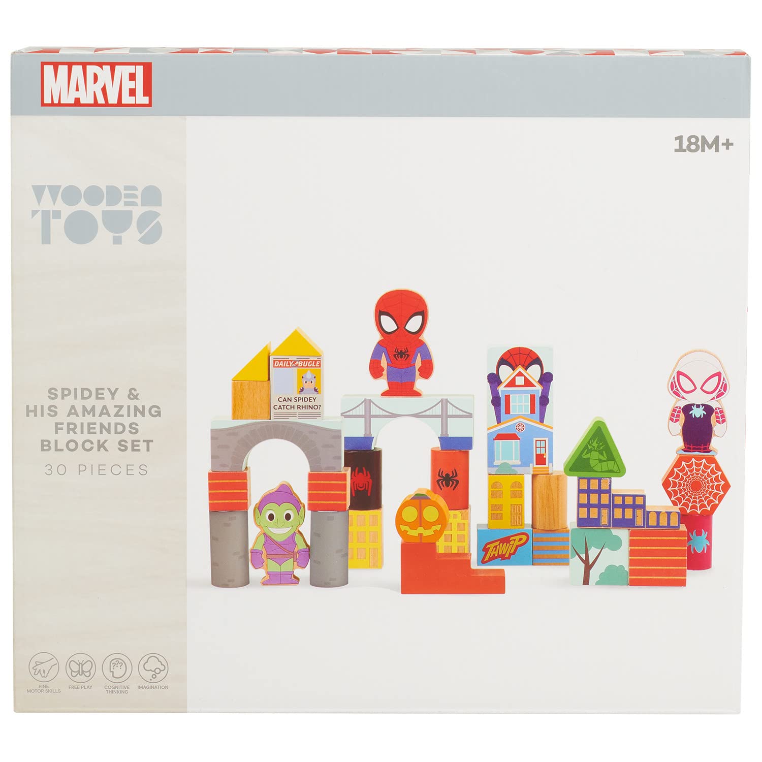 Foto 6 pulgar | Set de Bloques de Construcción Just Play Disney Marvel Spidey 18M+ - Venta Internacional