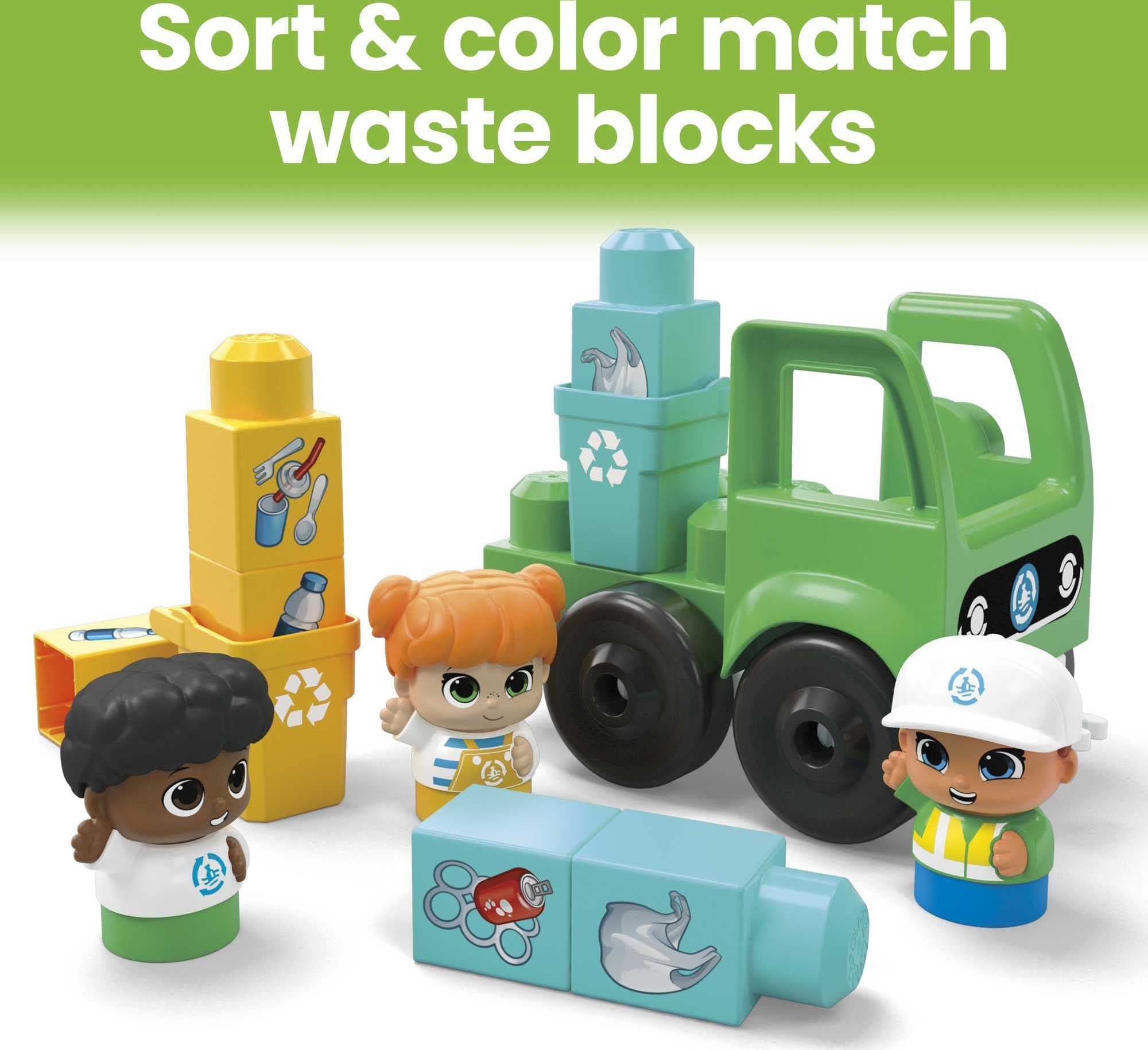 Foto 6 pulgar | Set de Juguetes con Bloques de Construcción Mega Bloks Fisher-price Green Town - Venta Internacional