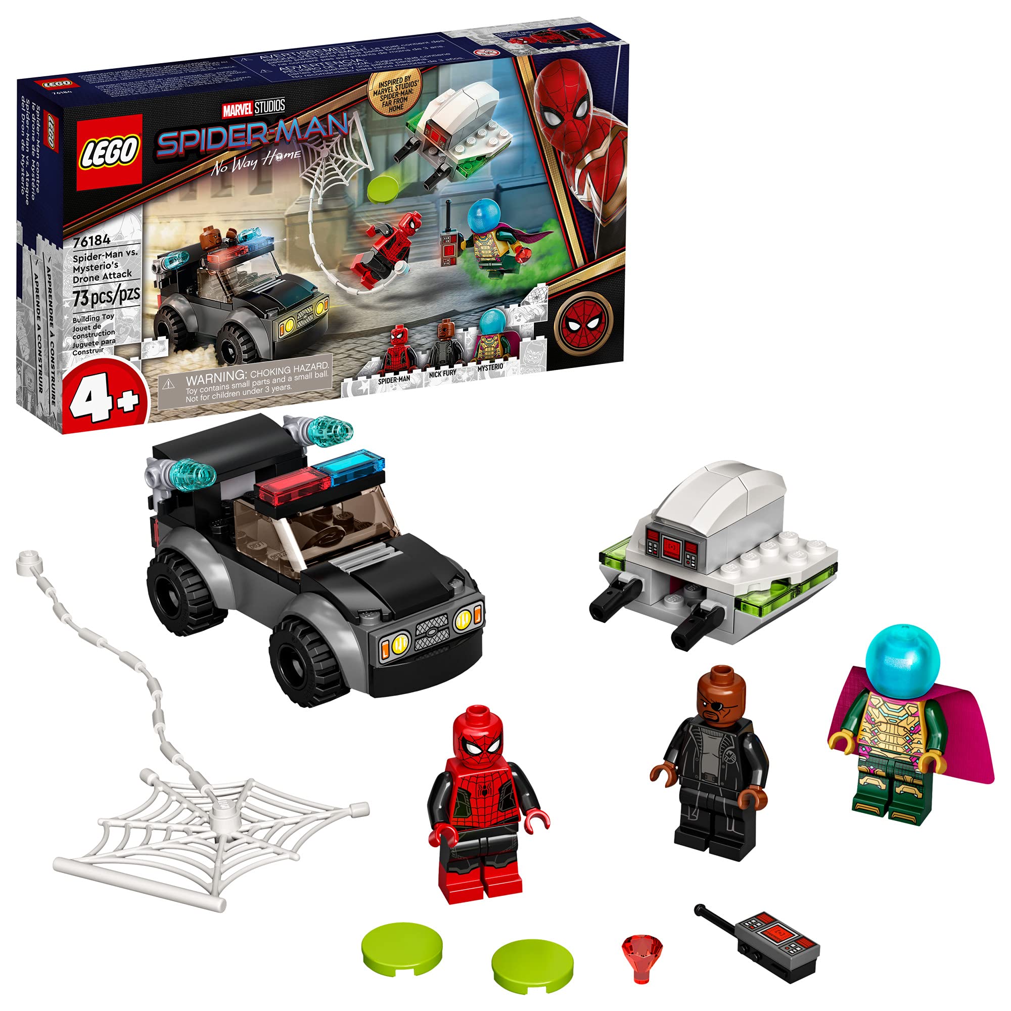 Kit de Construcción Lego Marvel Spider-man Contra el Dron de Mysterio - Venta Internacional
