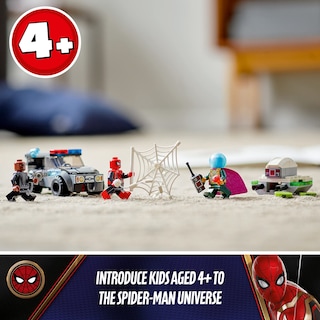 Foto 2 | Kit de Construcción Lego Marvel Spider-man Contra el Dron de Mysterio - Venta Internacional
