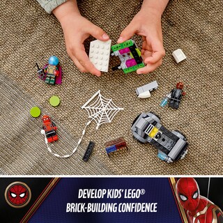 Foto 3 | Kit de Construcción Lego Marvel Spider-man Contra el Dron de Mysterio - Venta Internacional