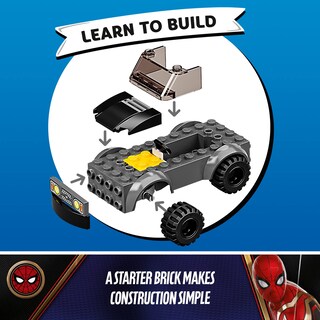 Foto 4 | Kit de Construcción Lego Marvel Spider-man Contra el Dron de Mysterio - Venta Internacional