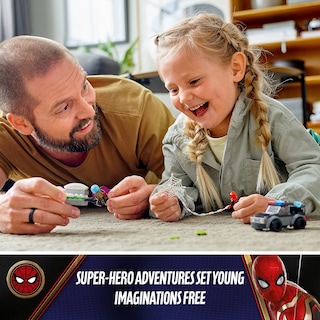Foto 5 | Kit de Construcción Lego Marvel Spider-man Contra el Dron de Mysterio - Venta Internacional