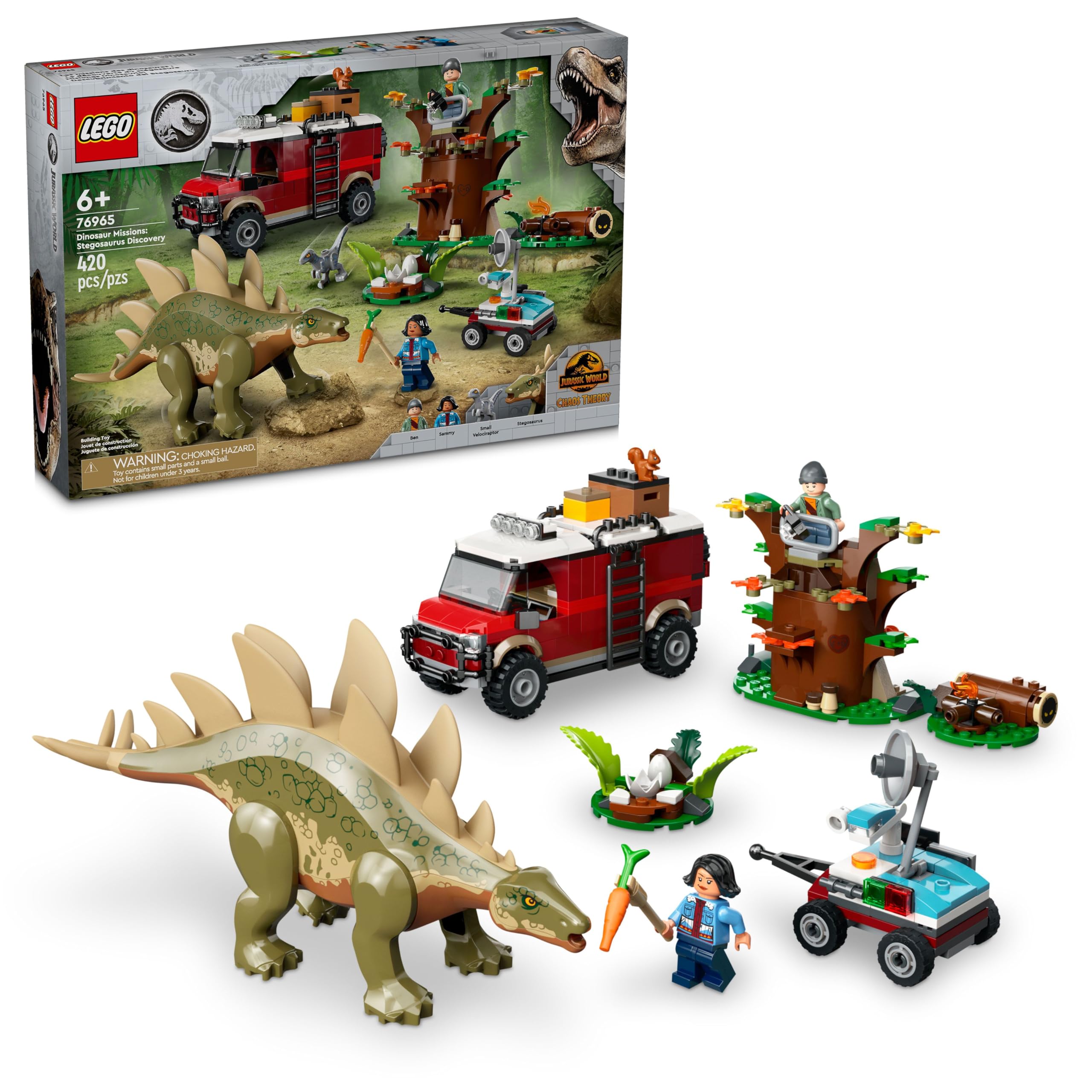 Foto 2 pulgar | Set de Construcción LEGO Jurassic World Dinosaur Missions 76965 - Venta Internacional