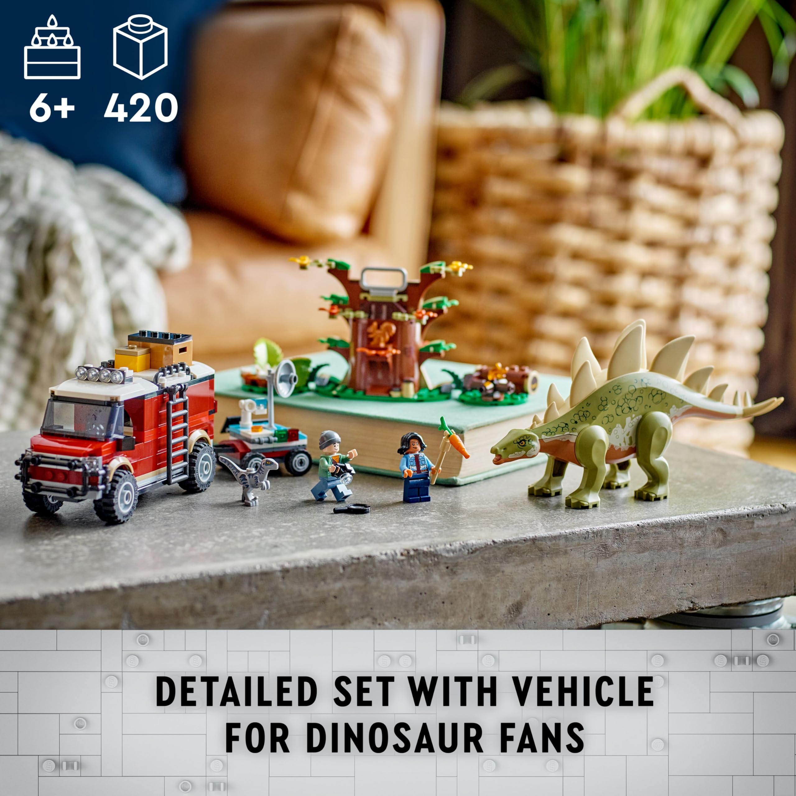 Foto 3 pulgar | Set de Construcción LEGO Jurassic World Dinosaur Missions 76965 - Venta Internacional