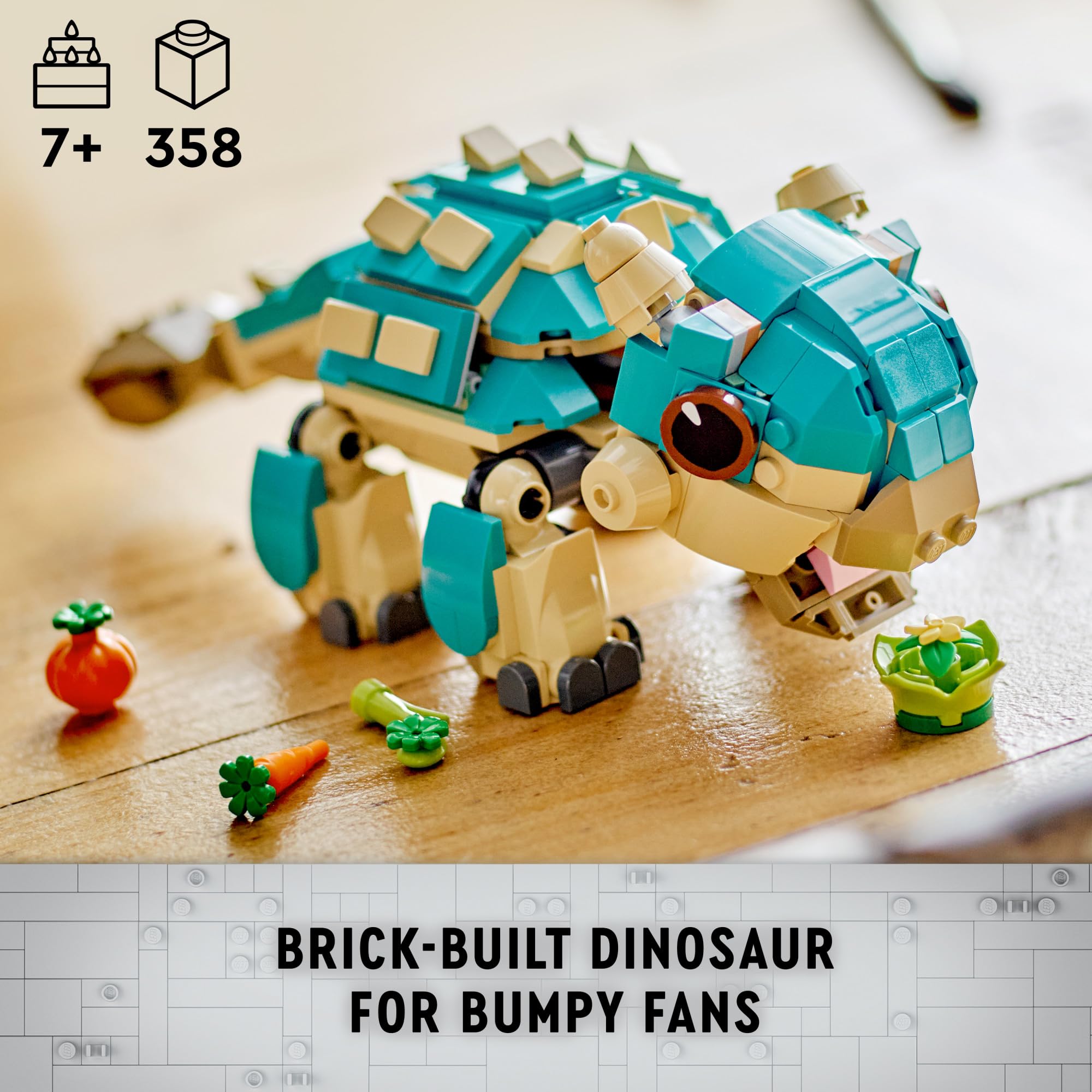 Foto 3 pulgar | Juguete LEGO Jurassic World Baby Bumpy Ankylosaurus 76962 - Venta Internacional