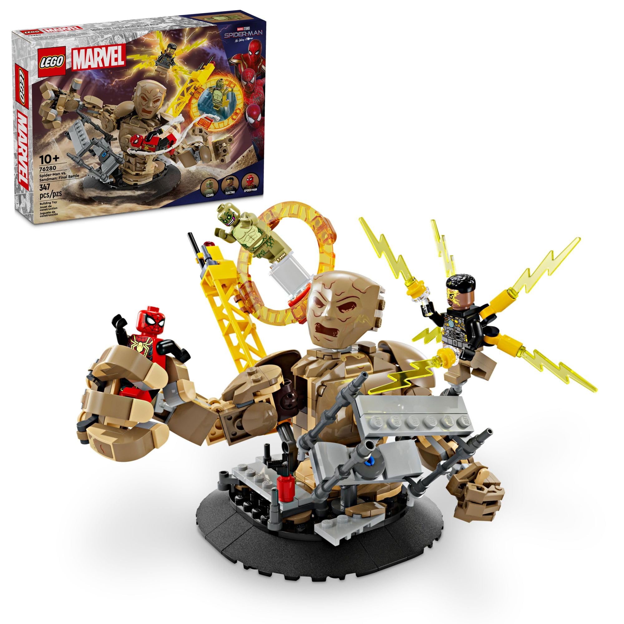 Set De Juguetes De Construcción Lego Marvel Spider-man Vs. Sandman 76280 - Venta Internacional. $2,047