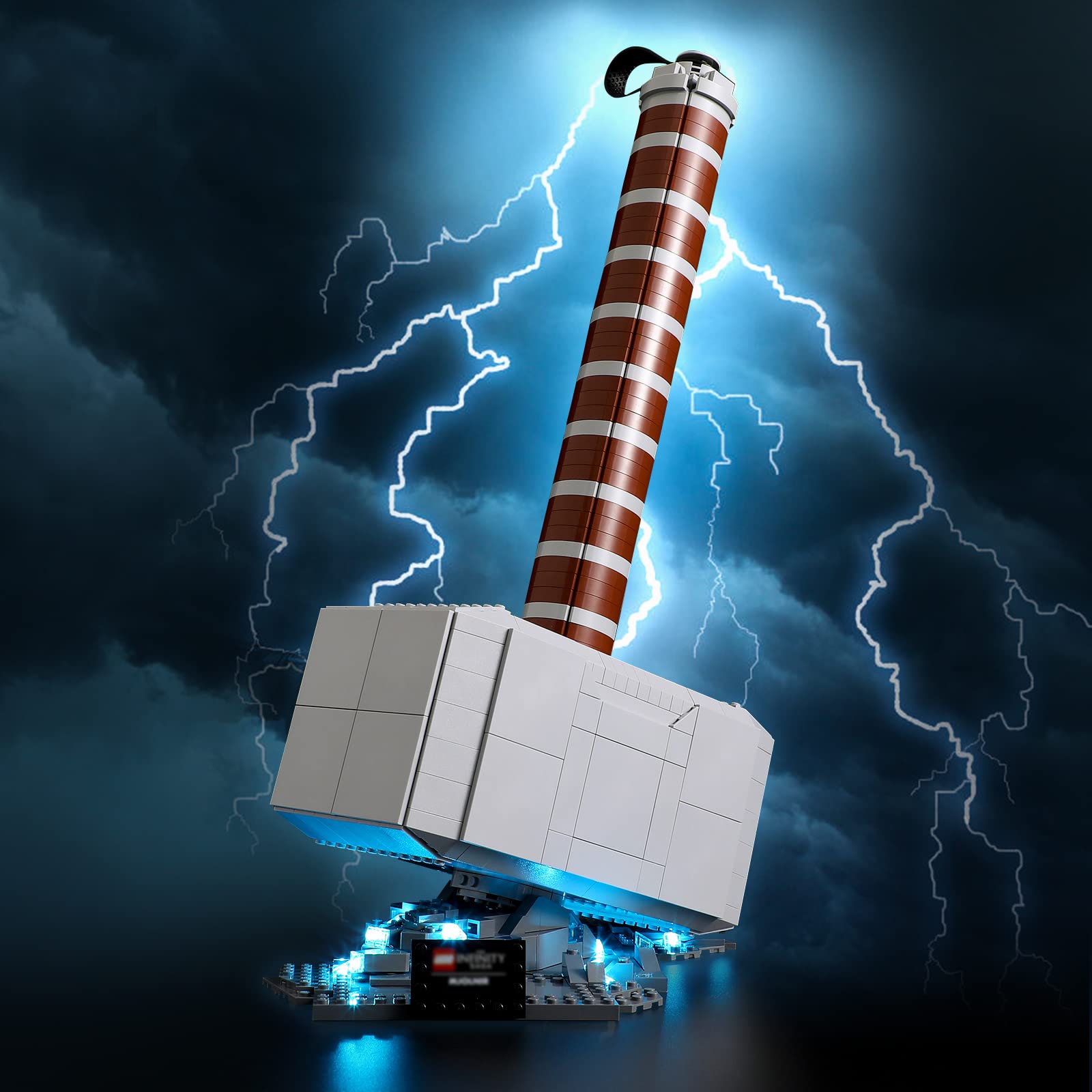 Luz Led Para Lego 76209 Marvel Thor's Hammer, Modelo Vaodest - Venta Internacional.