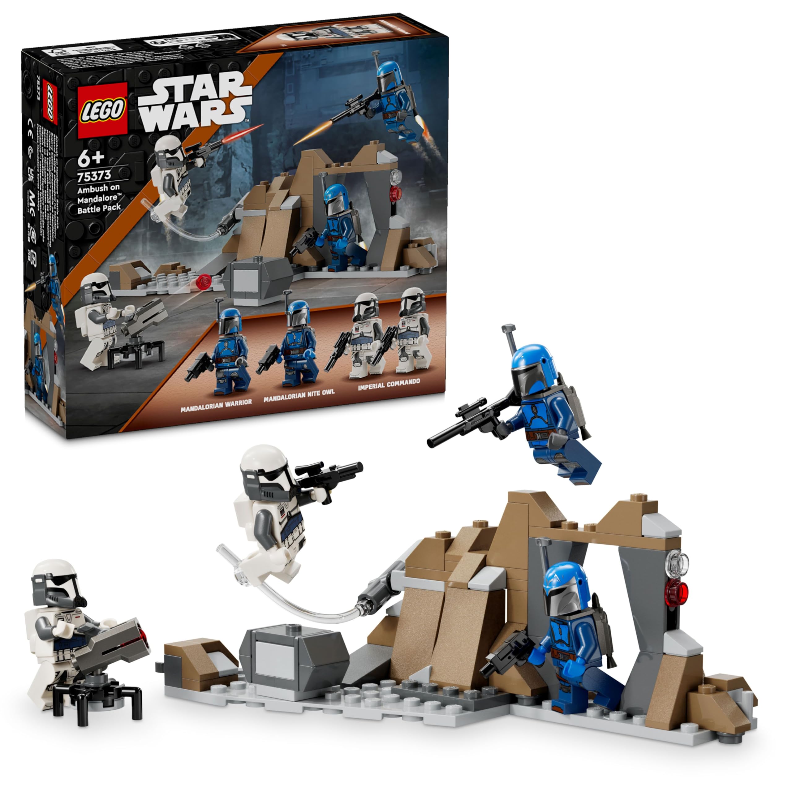 Foto 3 pulgar | Lego Star Wars 75373 Emboscada en Mandalore - Venta Internacional