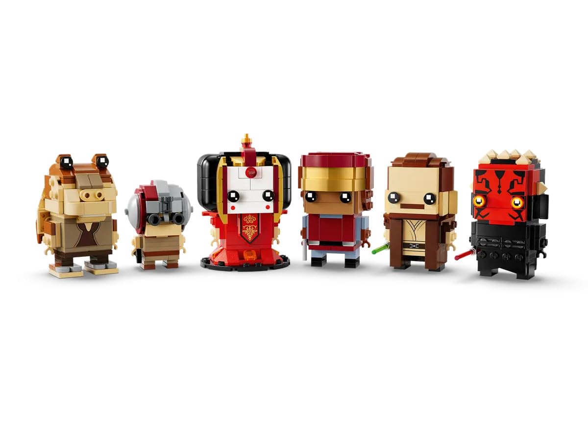 Foto 3 pulgar | Set De Construcción Lego Star Wars 40676 La Amenaza Fantasma 6 Brickheadz - Venta Internacional.