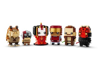 Foto 2 | Set De Construcción Lego Star Wars 40676 La Amenaza Fantasma 6 Brickheadz - Venta Internacional.