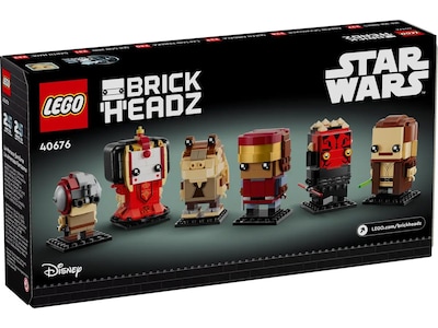 Foto 3 | Set De Construcción Lego Star Wars 40676 La Amenaza Fantasma 6 Brickheadz - Venta Internacional.