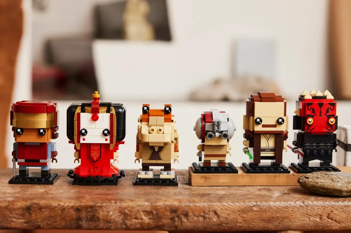 Foto 5 pulgar | Set De Construcción Lego Star Wars 40676 La Amenaza Fantasma 6 Brickheadz - Venta Internacional.