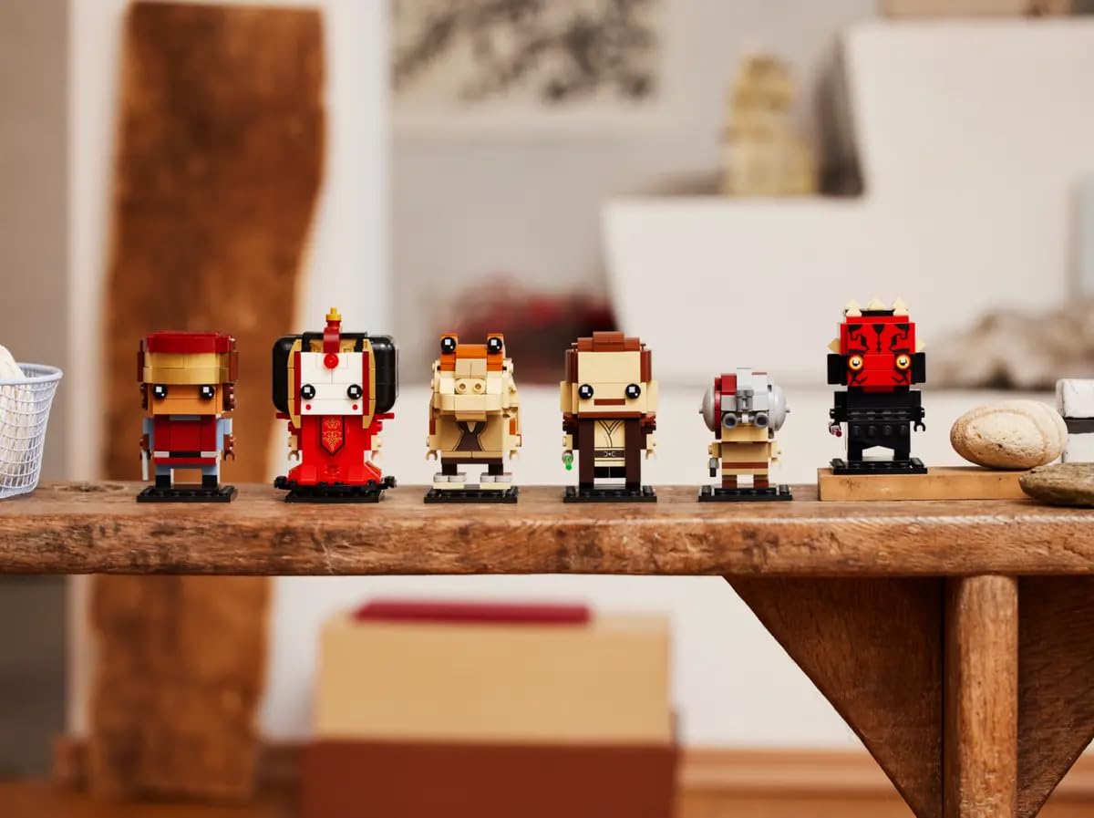 Foto 6 pulgar | Set De Construcción Lego Star Wars 40676 La Amenaza Fantasma 6 Brickheadz - Venta Internacional.