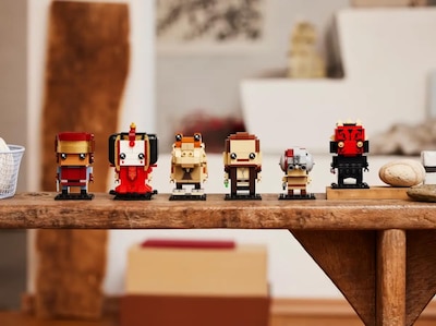Foto 5 | Set De Construcción Lego Star Wars 40676 La Amenaza Fantasma 6 Brickheadz - Venta Internacional.