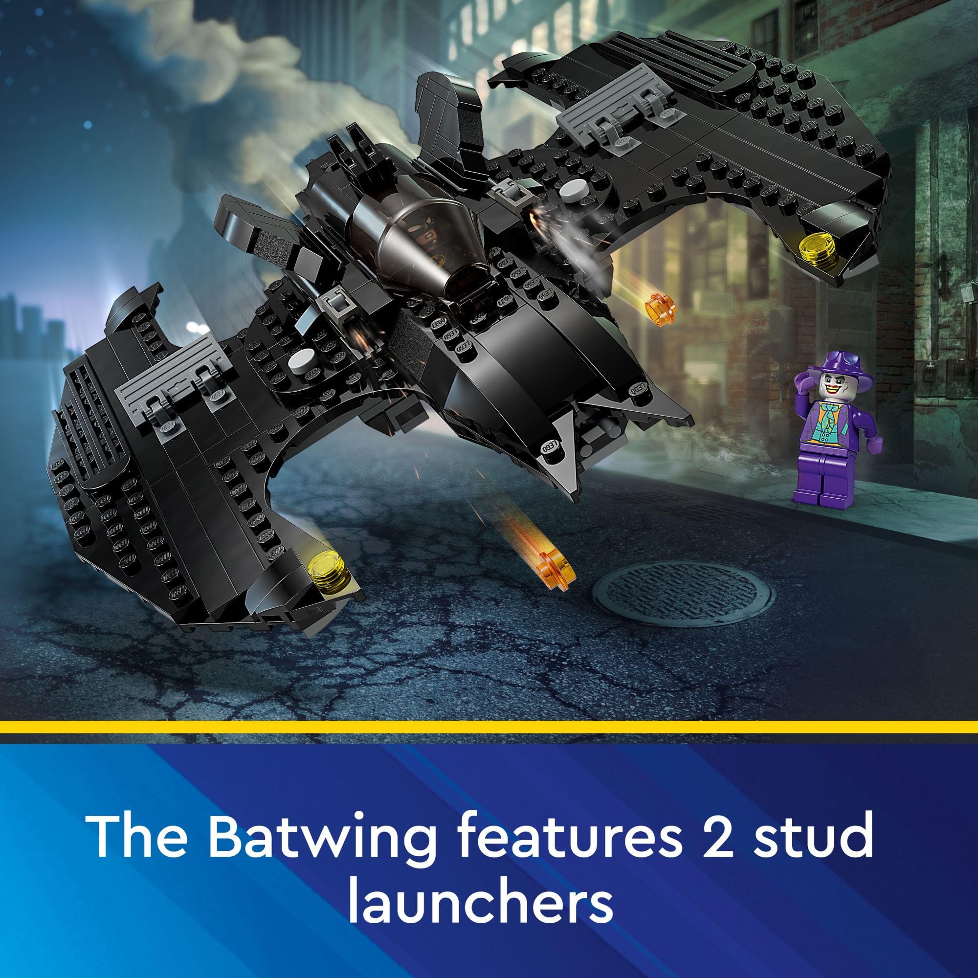 Foto 5 pulgar | Juguete Lego Dc Batwing Batman Contra El Joker 76265 Para Niños De 8 Años - Venta Internacional.