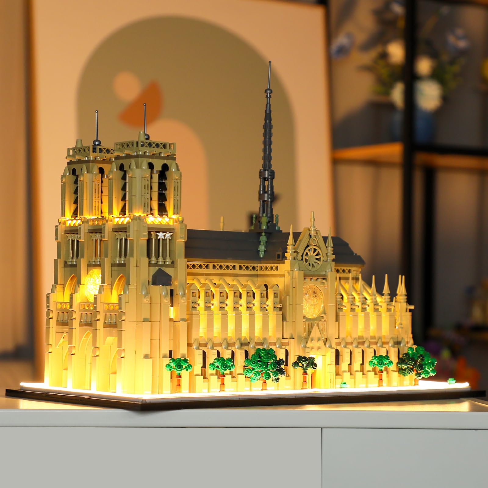 Foto 3 pulgar | Kit De Luces Para Lego Notre Dame Cathedral 21061 De Briksmax - Venta Internacional.