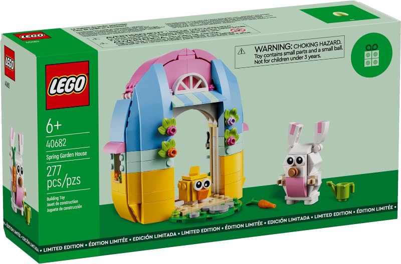 Juguete Lego Spring Garden House 40682, 277 Piezas - Venta Internacional.