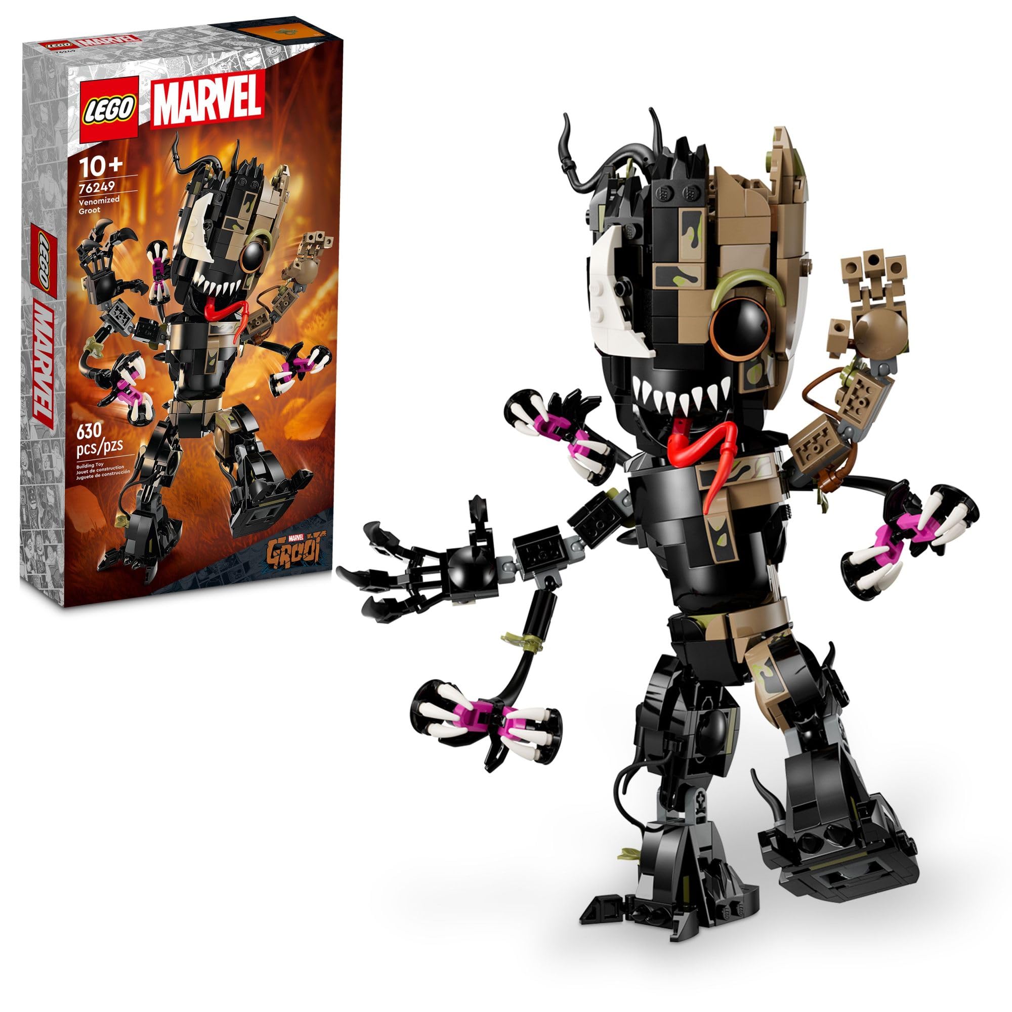 Juguete Lego Marvel Venomized Groot 76249 Transformable - Venta Internacional.