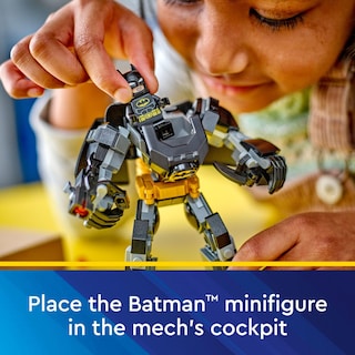 Foto 3 | Armadura Mecánica Batman Batman De Juguete Lego Dc Con Minifigura De Batman - Venta Internacional.