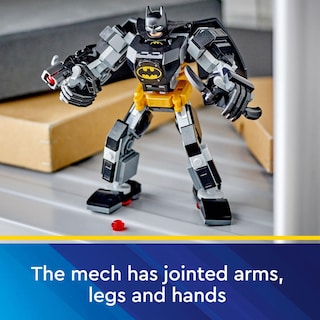 Foto 4 | Armadura Mecánica Batman Batman De Juguete Lego Dc Con Minifigura De Batman - Venta Internacional.