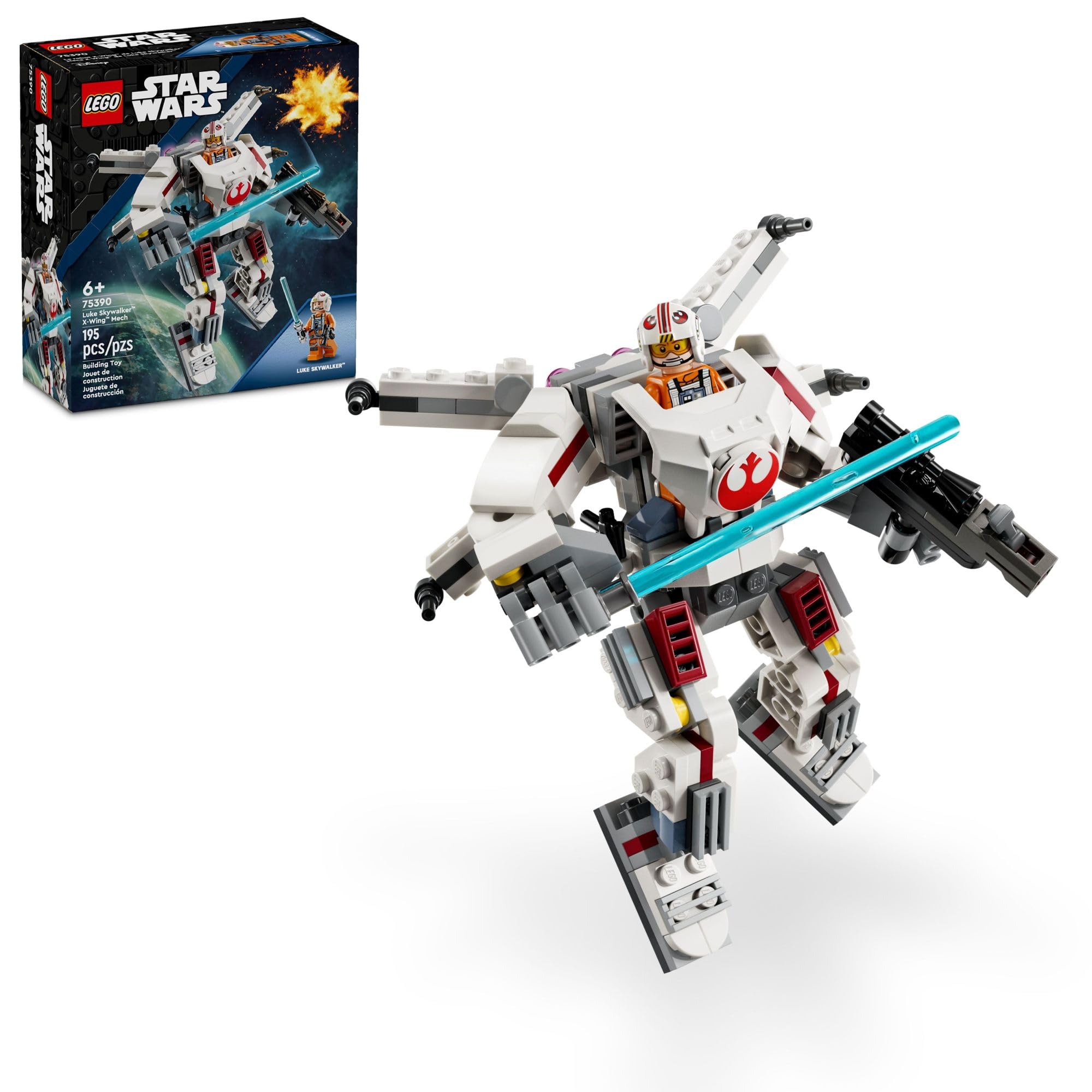 Set De Construcción Lego Star Wars Luke Skywalker X-wing Mech 75390 - Venta Internacional. $752