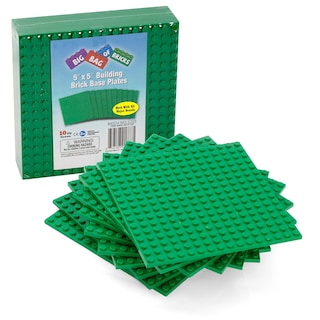 Foto 1 | Bloques De Construcción: Placas Base Scs Direct Green, 5 X 5 Unidades (10 Unidades) - Venta Internacional.