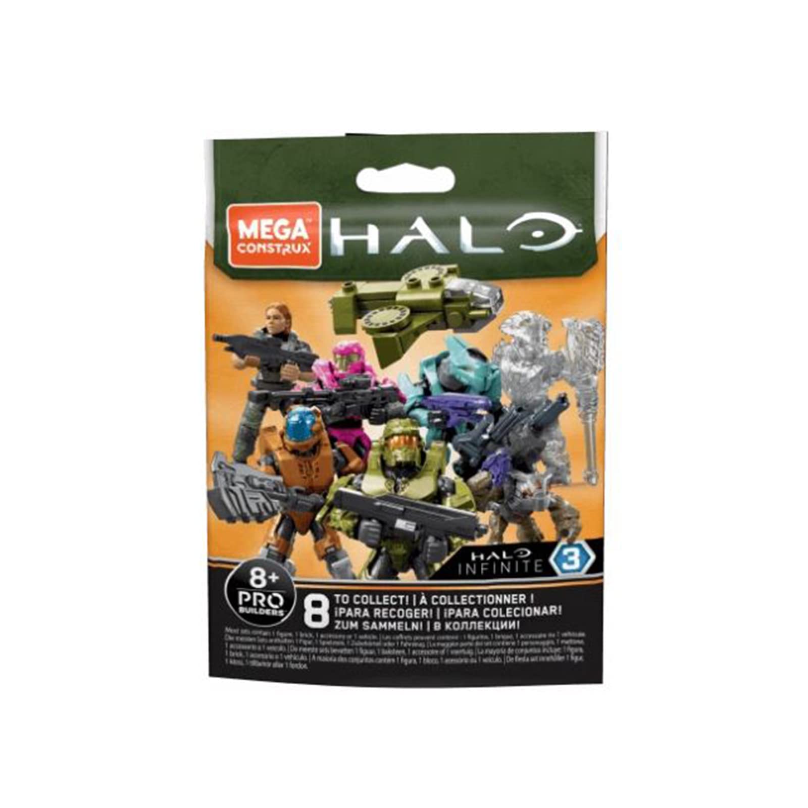 Minifigura Blind Bag Mega Construx Halo Battle For The Ark - Venta Internacional.