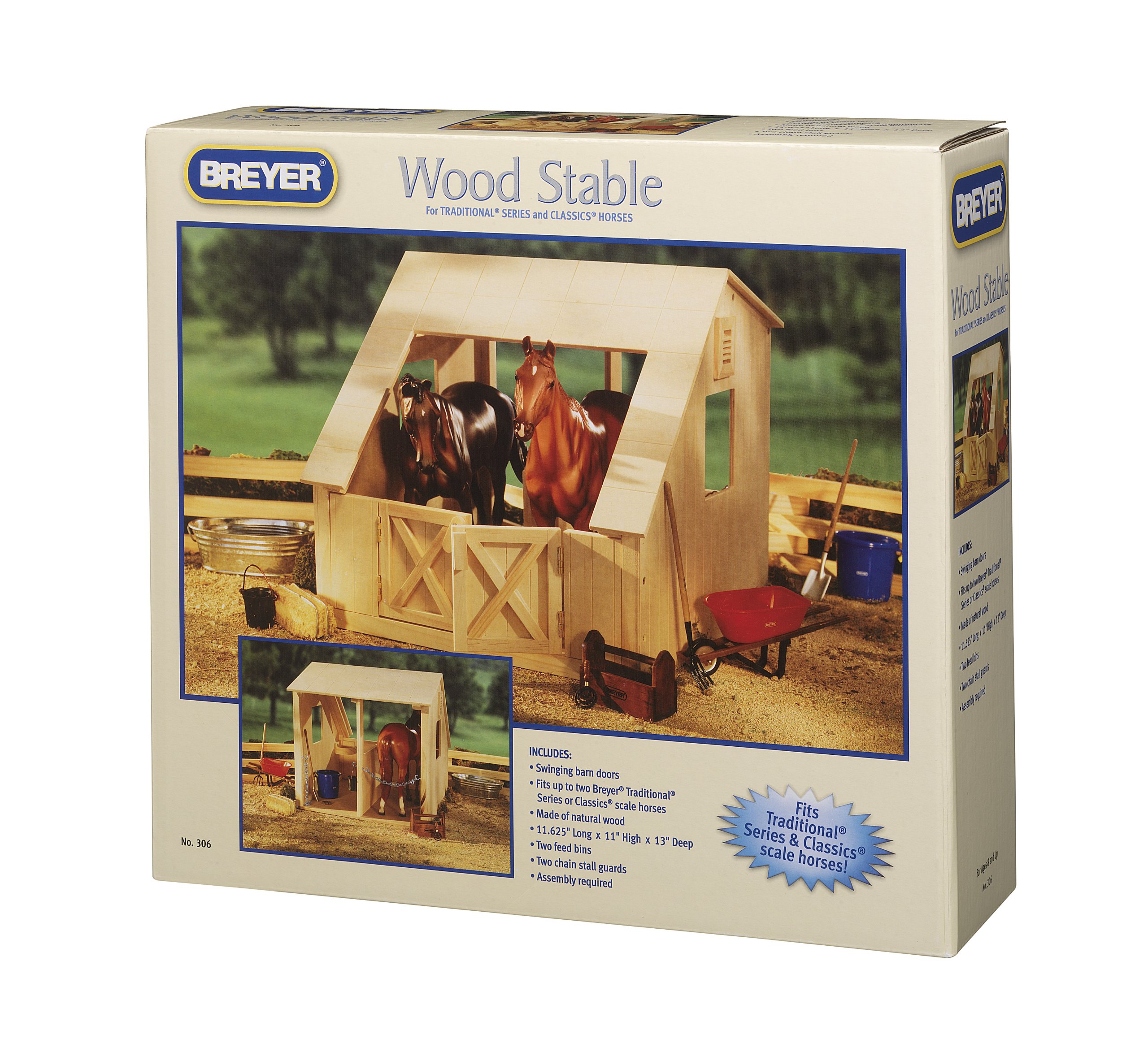 Foto 5 pulgar | Juguete De Establo Wood Horse Modelo Breyer Traditional Series - Venta Internacional.