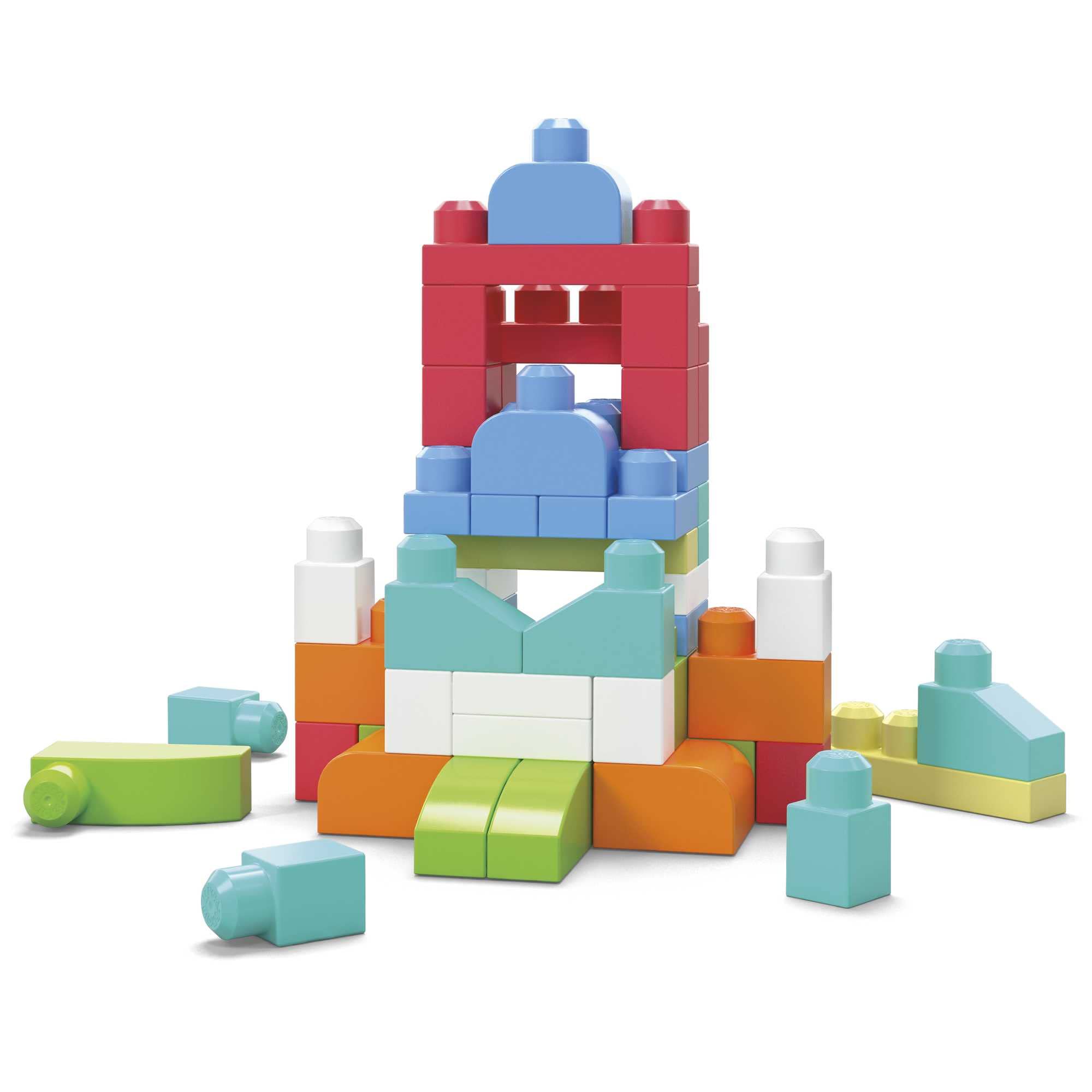 Foto 4 pulgar | Bloques De Construcción Mega Bloks First Builders Con 60 Bloques - Venta Internacional.