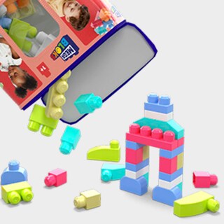 Foto 4 | Bloques De Construcción Mega Bloks First Builders Con 60 Bloques - Venta Internacional.