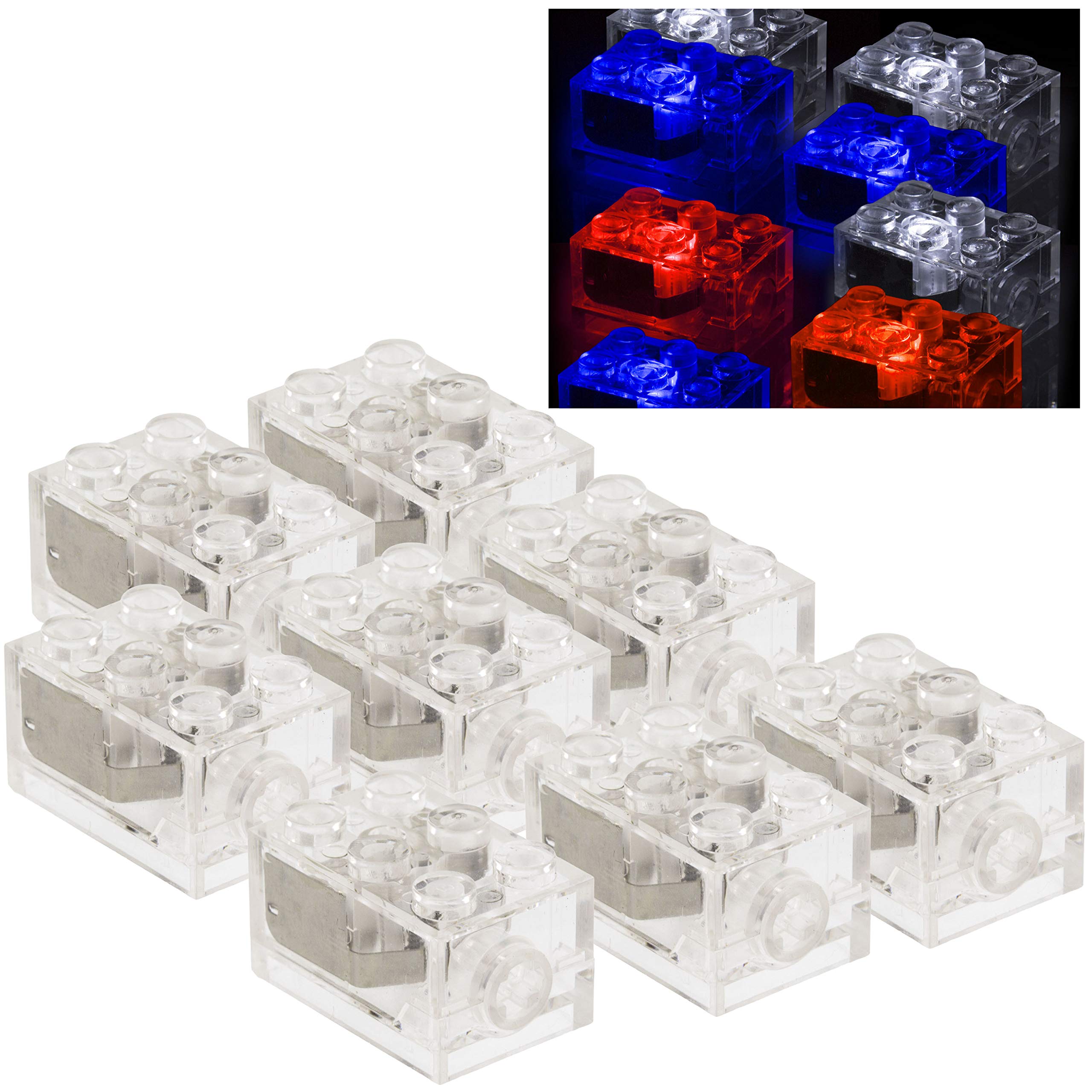 Set De 8 Bloques De Construcción Iluminados Scs Direct - Venta Internacional.